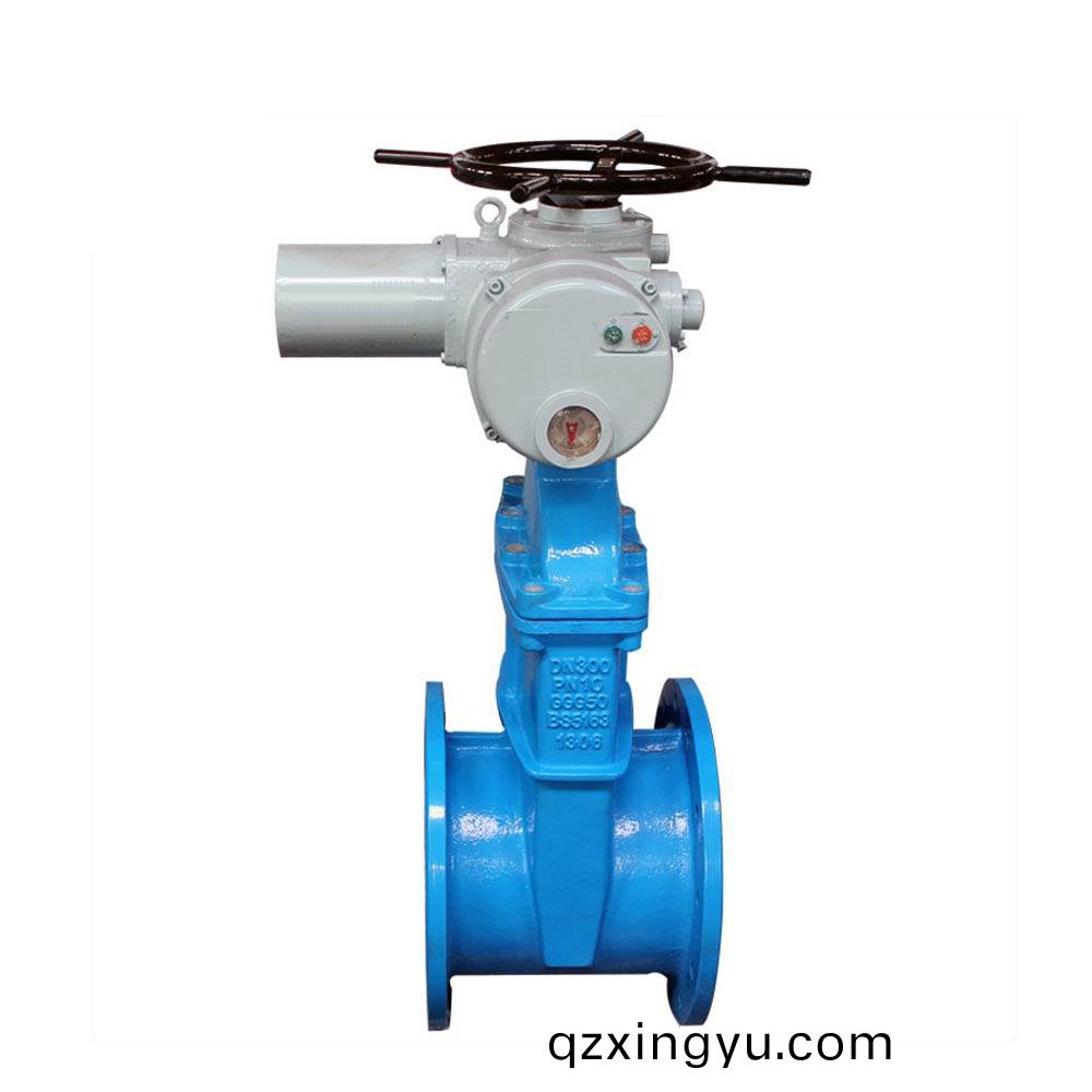 进口电(dian)动弹性座封闸阀