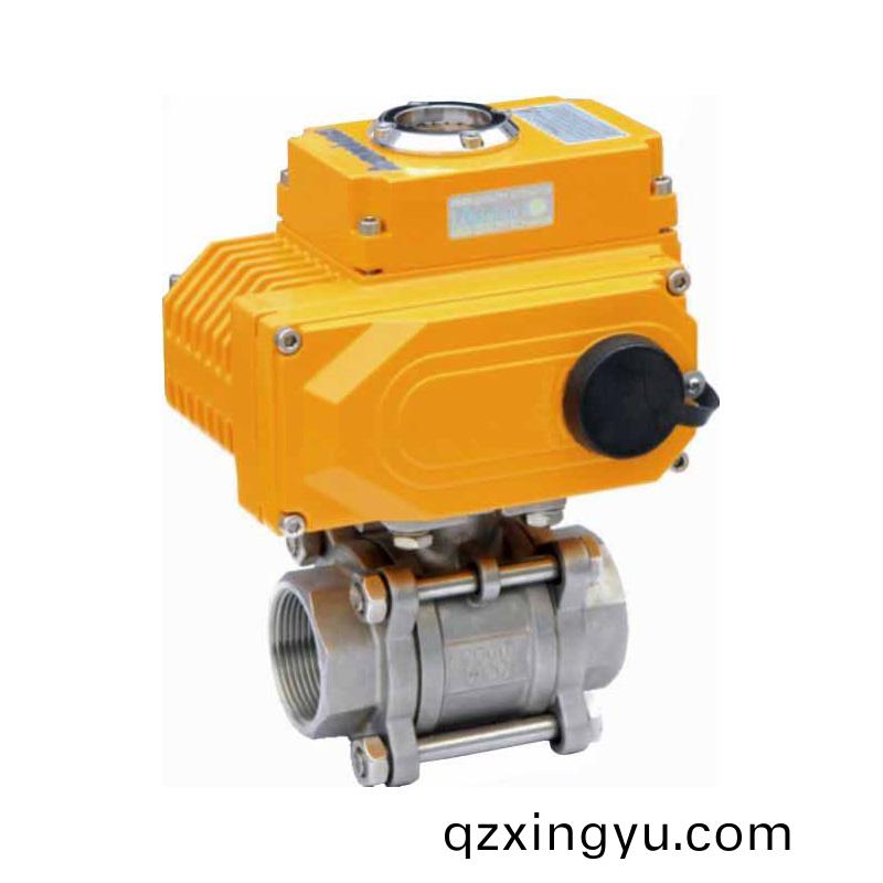 进(jin)口(kou)电(dian)动三片式(shi)球阀(fa)