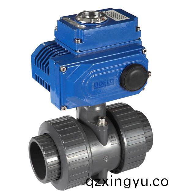 进(jin)口(kou)电动UPVC球(qiu)阀(fa)