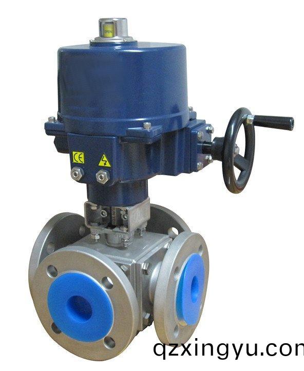 进(jin)口电动四(si)通(tong)球阀(fa)