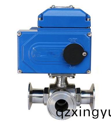 进(jin)口(kou)电动(dong)三(san)通(tong)卫(wei)生级(ji)球(qiu)阀