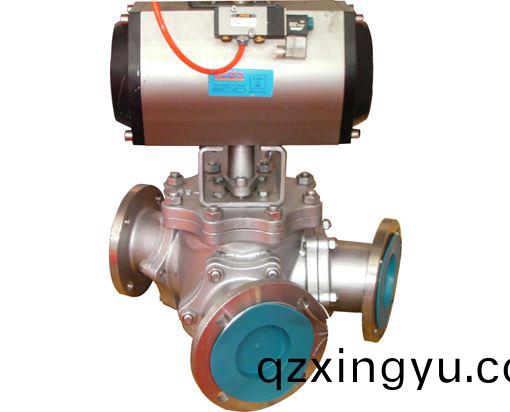 进(jin)口气动(dong)Y型三(san)通(tong)球(qiu)阀(fa)