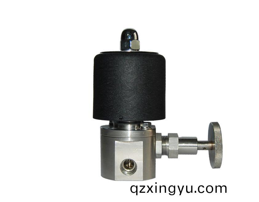 进口(kou)带手动控制电磁(ci)阀(fa)