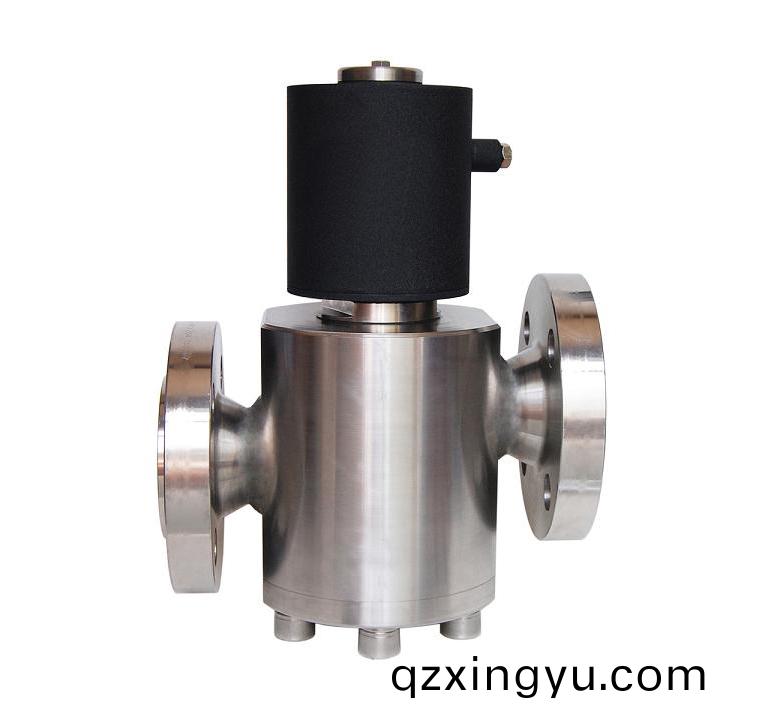  进(jin)口(kou)法(fa)兰(lan)高压电磁阀(fa)