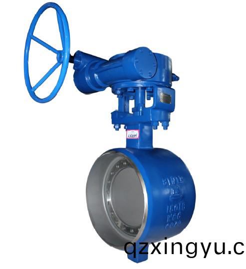 进口(kou)焊接式(shi)涡(wo)轮(lun)硬(ying)密封蝶(die)阀