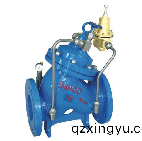 进口(kou)可调(diao)式(shi)（隔(ge)膜式）减(jian)压稳(wen)压(ya)阀(fa)