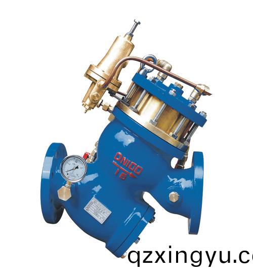 进口过滤活(huo)塞式预防(fang)水击泄(xie)放(fang)阀(fa)