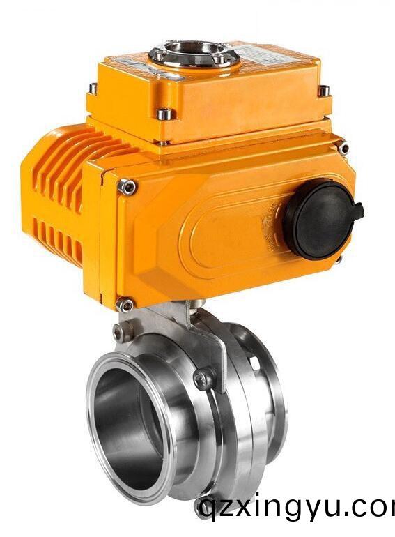 进(jin)口(kou)卫生级电动(dong)蝶阀(fa)