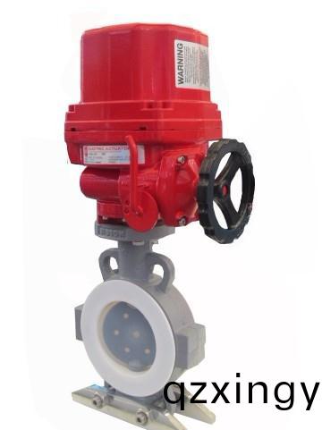 进口电动(dong)衬氟蝶(die)阀(fa)