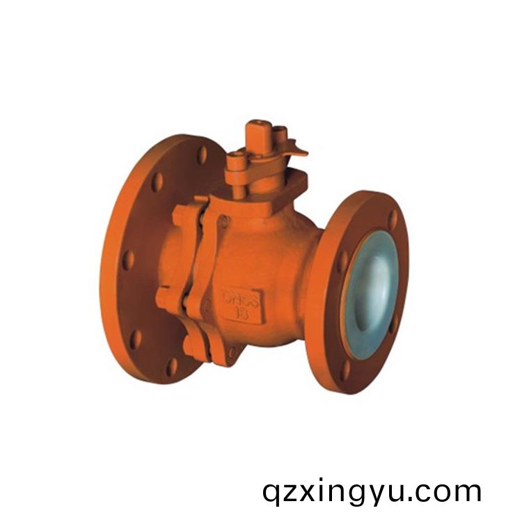 进(jin)口衬(chen)氟(fu)放料(liao)球阀