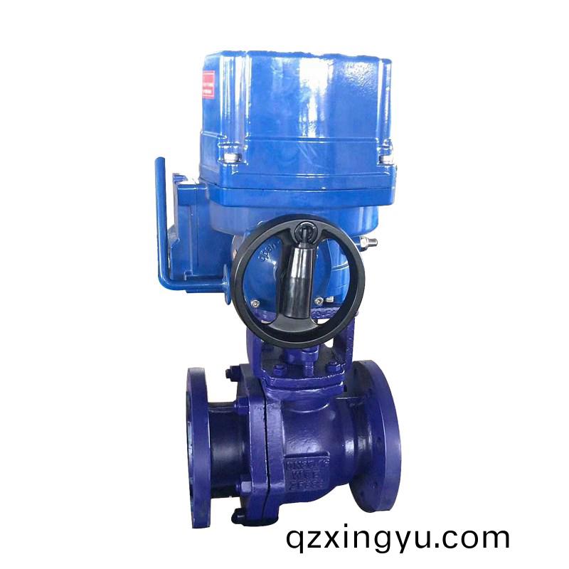 进(jin)口(kou)防爆电(dian)动衬氟球阀