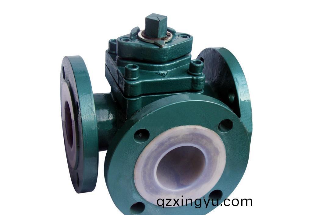 进口衬氟(fu)三(san)通(tong)旋塞阀(fa)