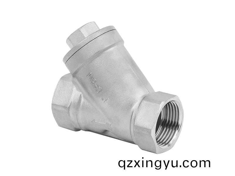 进(jin)口(kou)Y型止回(hui)阀