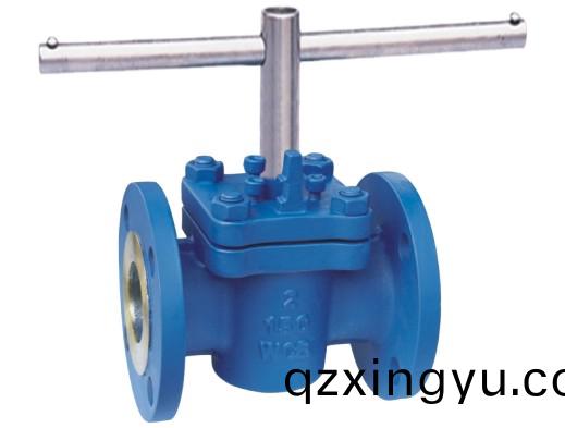 进口卡(ka)套软密(mi)封旋塞阀